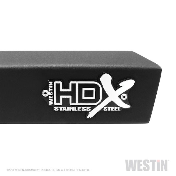 HDX Stainless Drop Nerf Step Bars